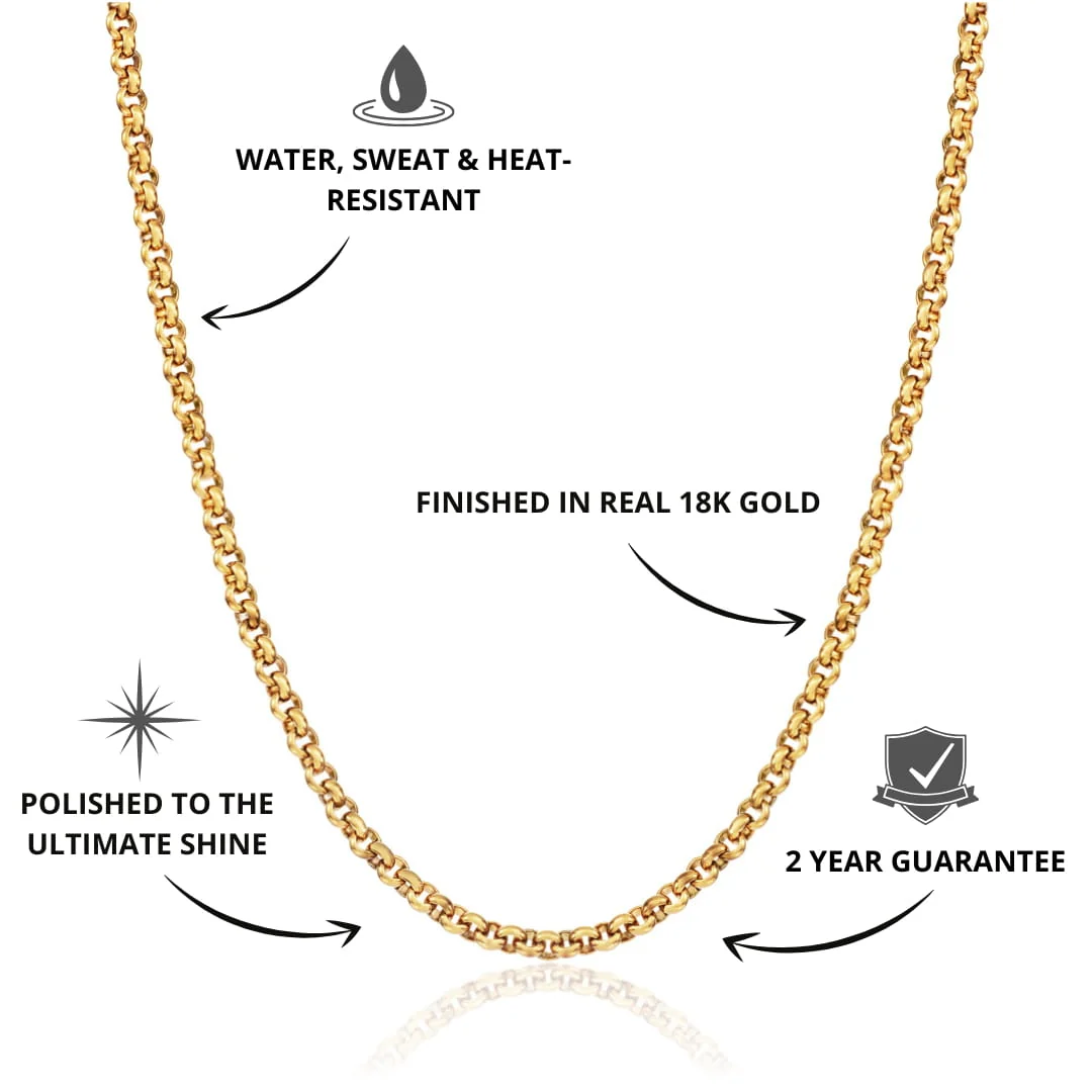 Belcher Chain Gold | 3mm - Image 3