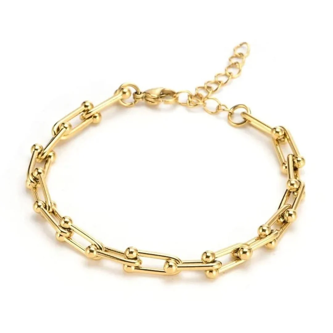 Chunky U Link Set Gold - Image 3