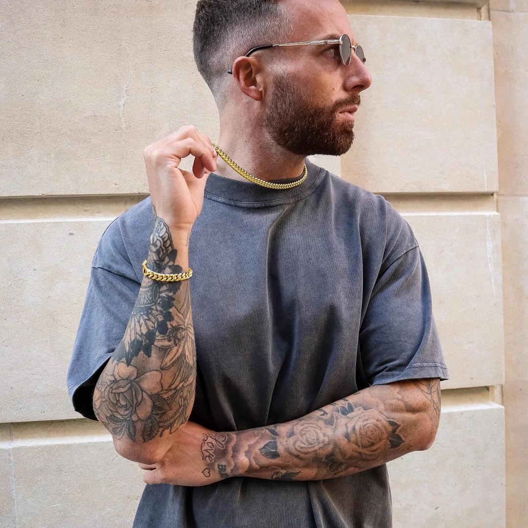 Cuban Chain Gold | 8mm - Image 4