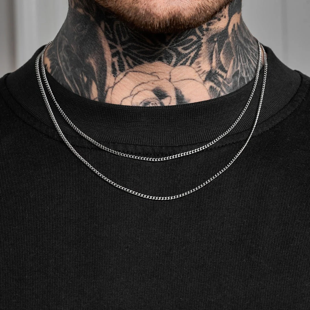 Curb Chain Silver | 2mm - Image 3