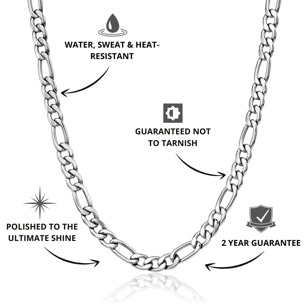 Figaro Chain Silver | 5mm - Image 3