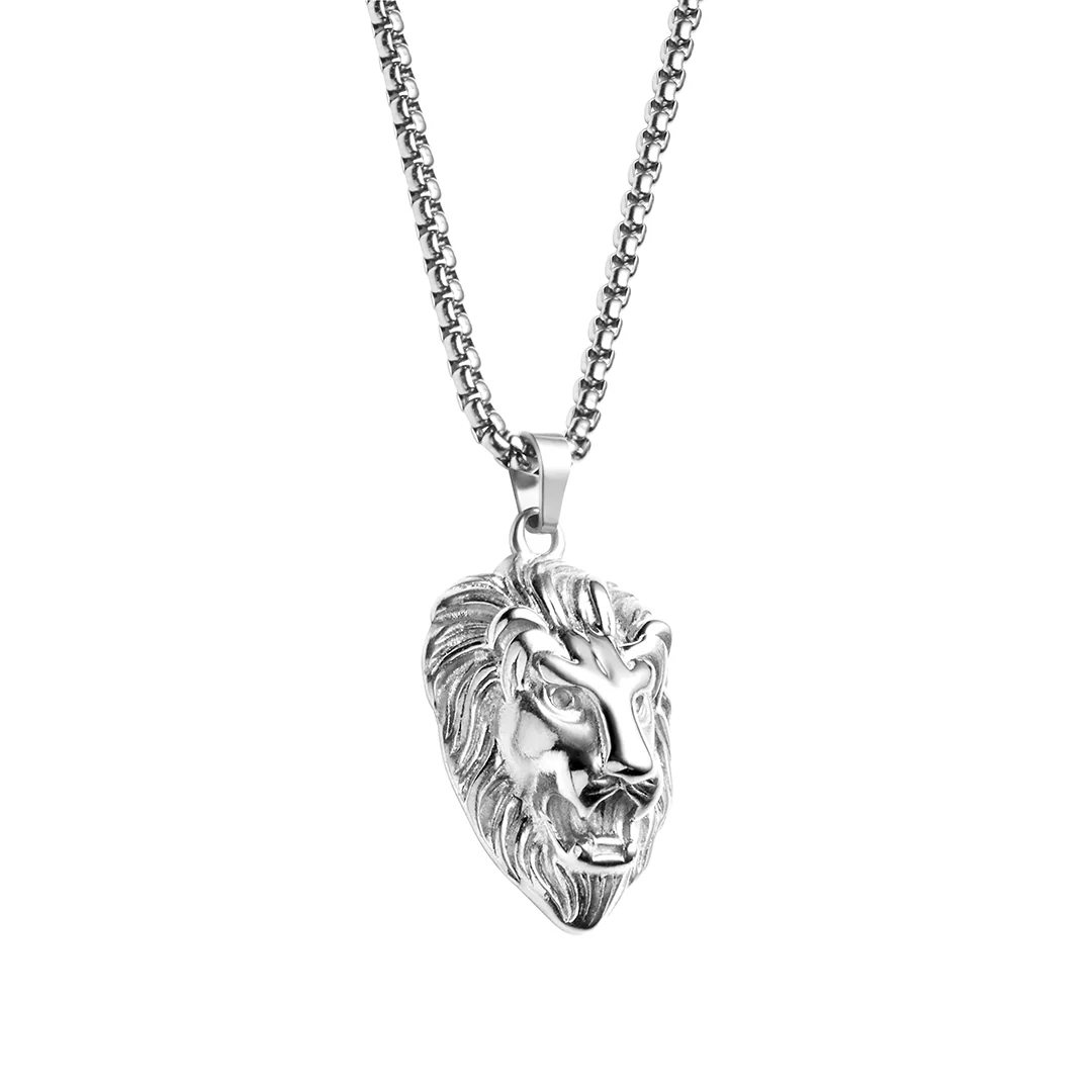 Lion Pendant | Silver - Image 5