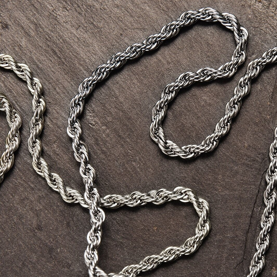 Rope Chain Silver | 5mm - Image 7